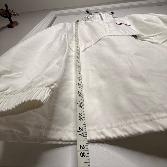 Virginia Tech Hokies White Packable Unisex Windbreaker - Champion- Large - Picture 8 of 10